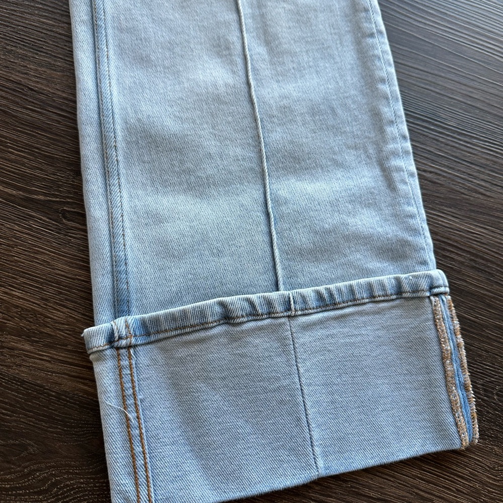 Dear John Light Blue Flare & Wide Leg Jeans - Picture 3 of 6